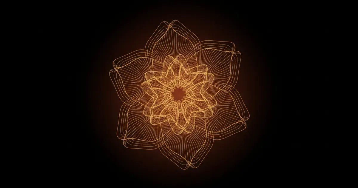 Coceira íntima — flor delicada em line art dourada sobre fundo escuro, capa editorial